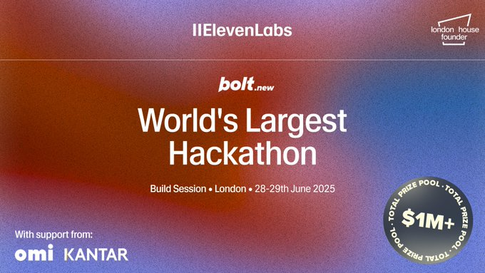 ElevenLabs Hackathon $25k Voice Challenge in London
